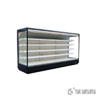 TGL Commercial Display Freezer , Open Air Beverage Cooler 0-10degree Temperature