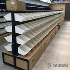 Heavy duty supermarket display shelf 100kg layer capacity 1600mm 1800mm height