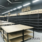 Powder Coating Grocery Store Shelves CE , Economic Grocery Shop Racks Corrosion Free
