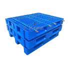 Heavy Duty Blue Euro Pallets , Plastic Export Pallets 1300mm×1100mm×155mm