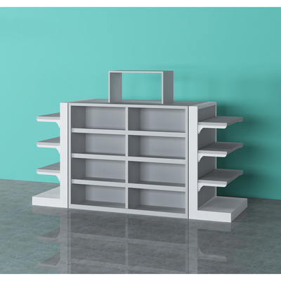Gift Shop Miniso Display Rack Powder Coating Surface Steel Material ODM