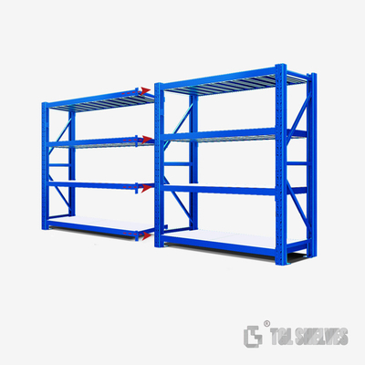 Industrial Warehouse Shelf Racks Heavy Duty 1200×450×1800mm size