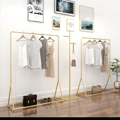 OEM Clothes Display Hanger Stand Shinny Brushed Electroplated Polished Surface